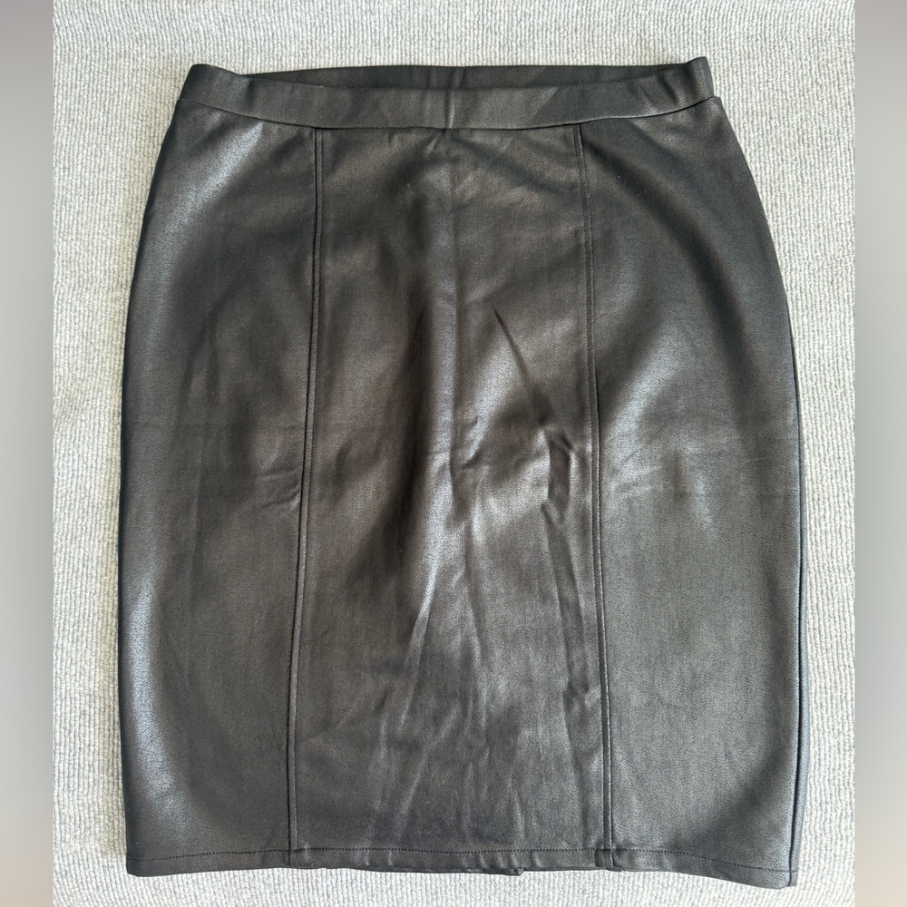 NWT Lane Bryant pleather pencil skirt